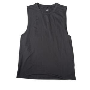Alo Yoga Men's Sleeveless Muscle Tank Top Black Size S